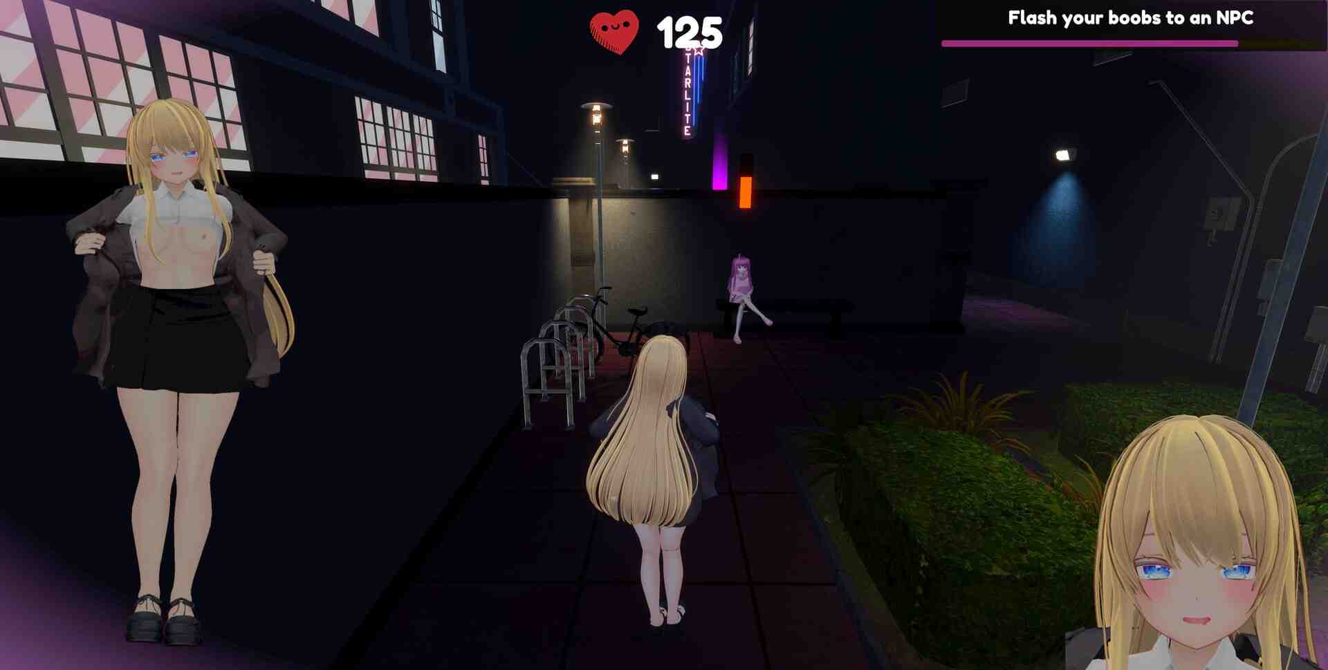 莫依卡:露出诱惑 / Moeka: Exposure's Temptation v0.1 PC端 官中版 预览图